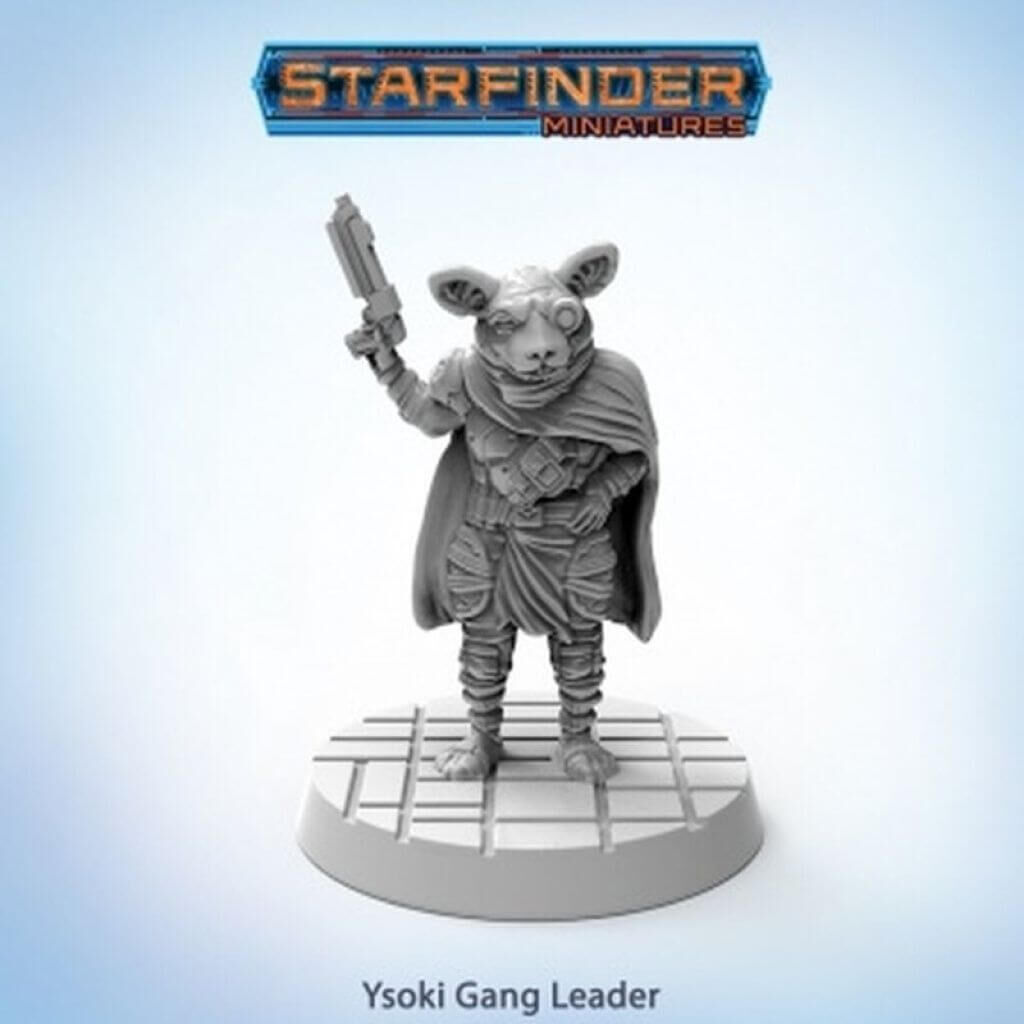 'Starfinder Miniatures: Ysoki Gang Leader' von Archon Studio