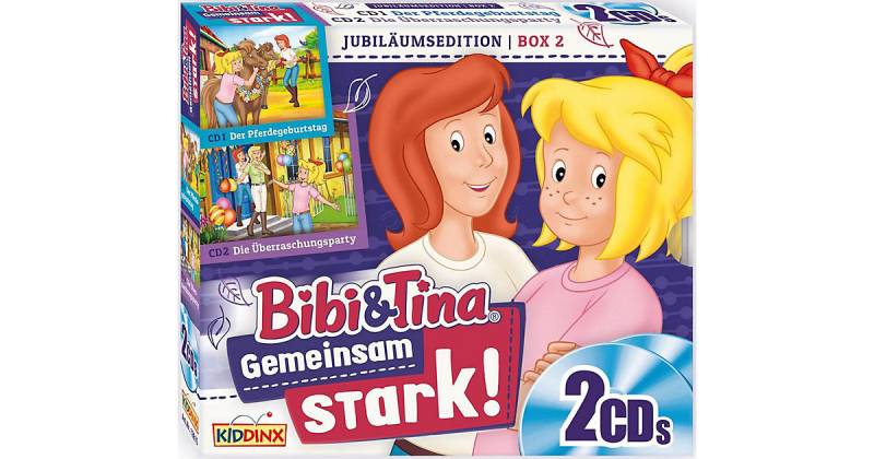 CD Bibi & Tina - Jubiläumsedition Box 2-Gemeinsam stark! (2 CDs) Hörbuch von Kiddinx