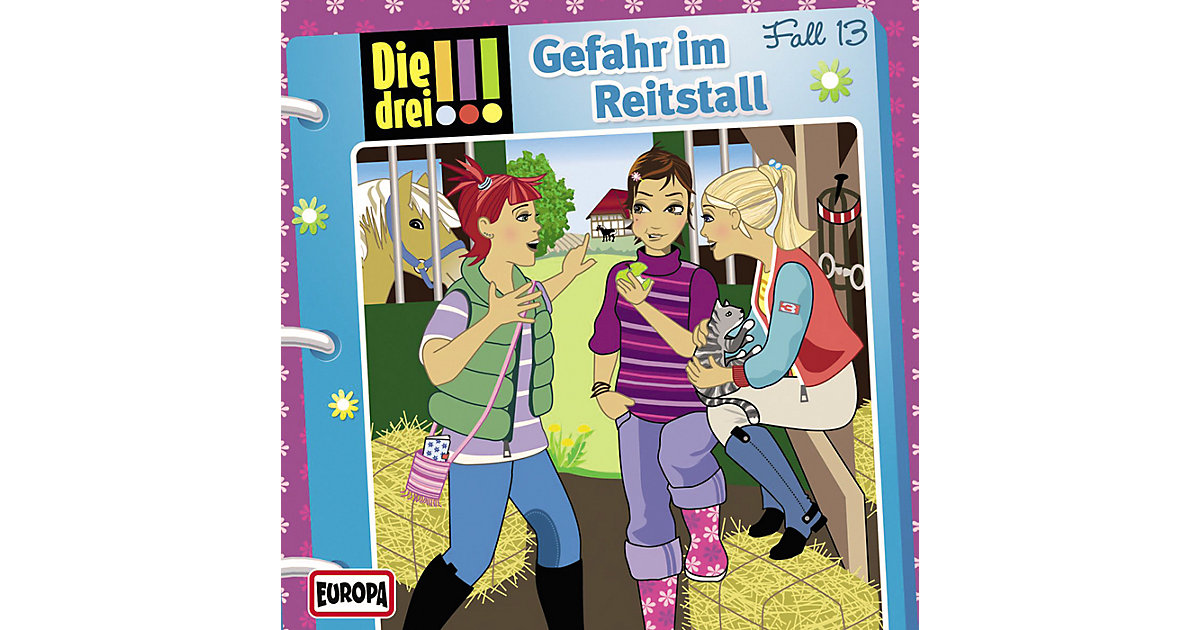 CD Die Drei !!! 13 - Gefahr im Reitstall Hörbuch CD Die Drei !!! 13 - Gefahr im Reitstall Hörbuch von Sony