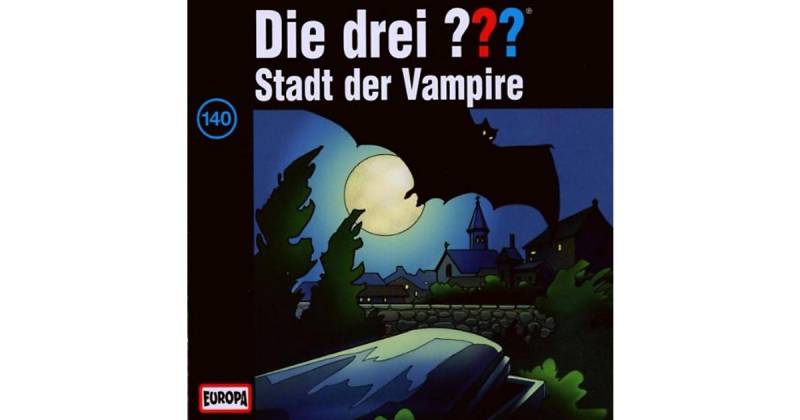 CD Die Drei ??? 140 - Stadt der Vampire Hörbuch von EUROPA