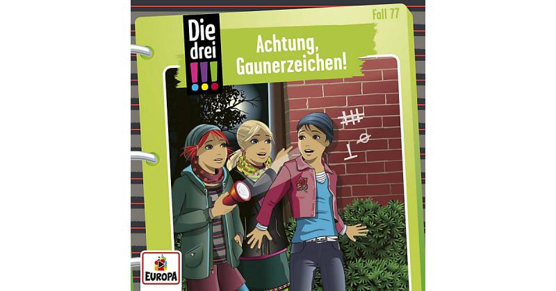 CD Die Drei !!! Folge 77 - Achtung, Gaunerzeichen! Hörbuch von EUROPA