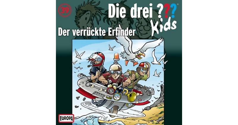 CD Die Drei ??? Kids 39 - Der verrückte Erfinder Hörbuch von EUROPA