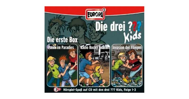 CD Die drei ??? Kids - 1. Box (Folge 1-3) Hörbuch von EUROPA