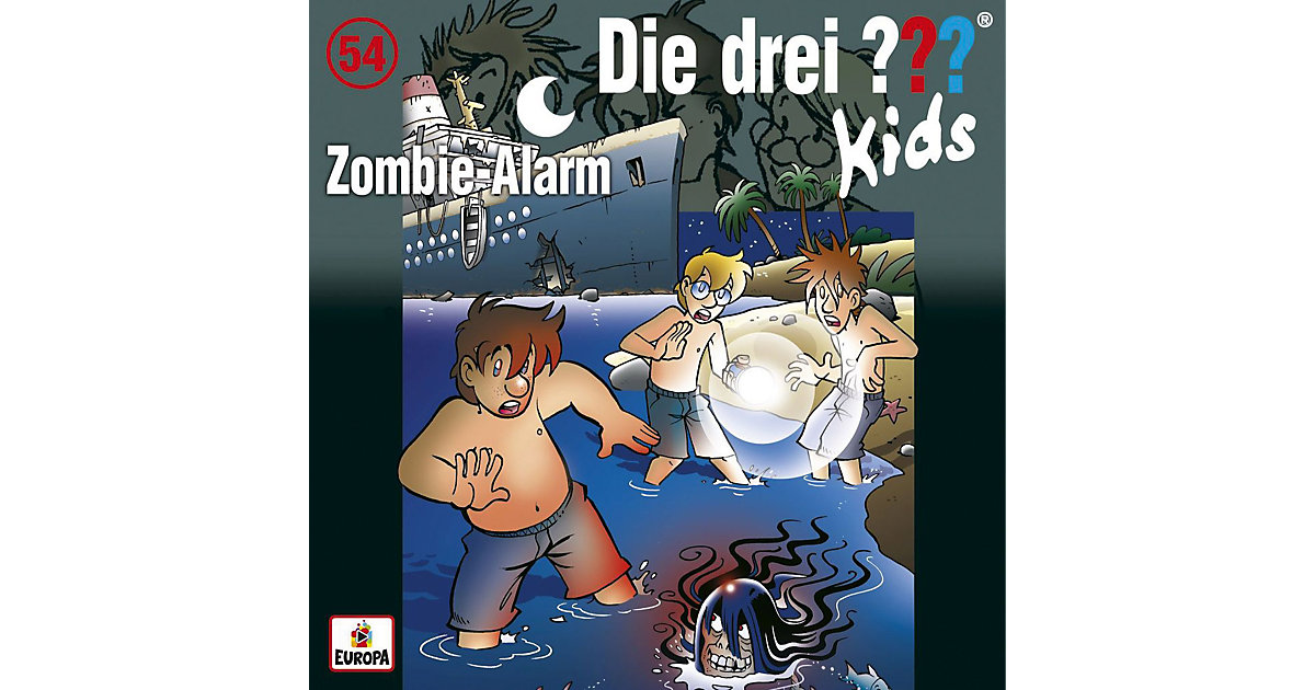 CD Die drei ??? Kids 54 - Zombie-Alarm Hörbuch von Sony