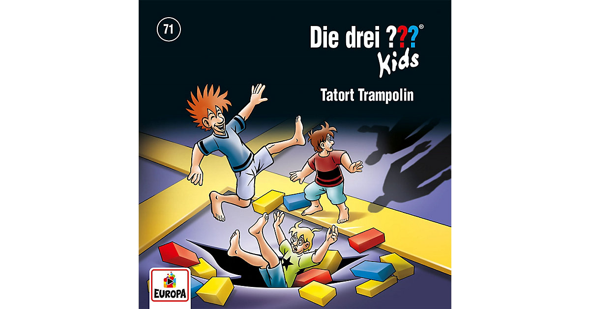 CD Die drei ??? Kids 71 - Tatort Trampolin Hörbuch von EUROPA
