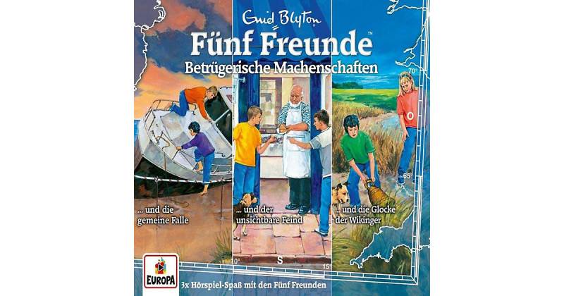CD Fünf Freunde - 038/ 3er-Box-Betrügerische Machenschaften Hörbuch von EUROPA