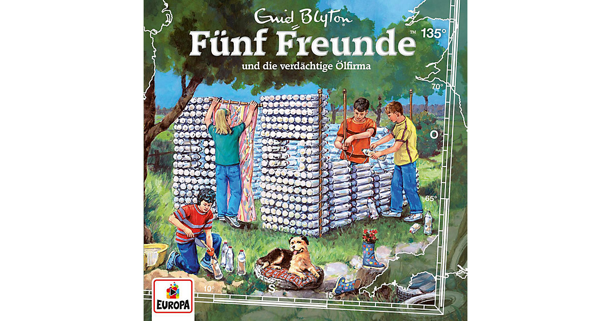 CD Fünf Freunde 135 - und die verdächtige Ölfirma Hörbuch CD Fünf Freunde 135 - und die verdächtige Ölfirma Hörbuch von Sony
