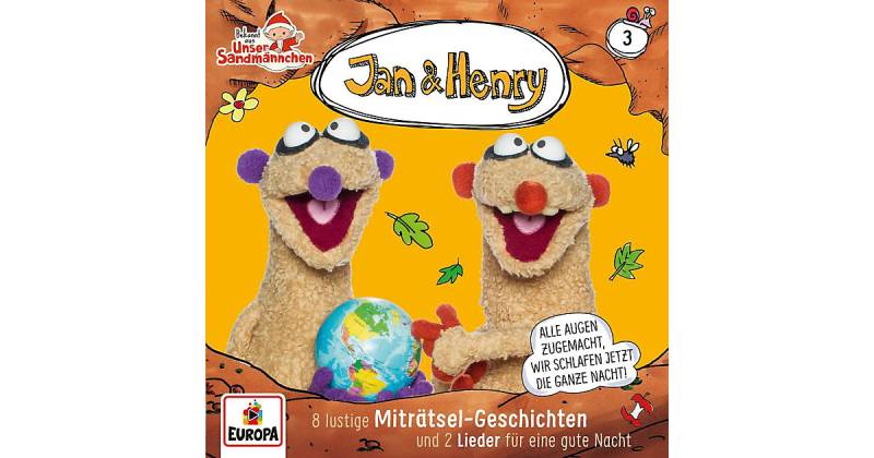 CD Jan & Henry 03 - 8 Rätsel und 2 Lieder Hörbuch von Sony