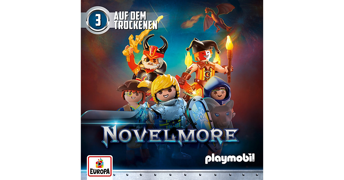 CD Playmobil Novelmore 3 - Auf dem Trockenen Hörbuch CD Playmobil Novelmore 3 - Auf dem Trockenen Hörbuch von EUROPA