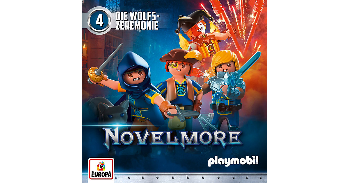 CD Playmobil Novelmore F4 - Die Wolfs Zeremonie Hörbuch CD Playmobil Novelmore F4 - Die Wolfs Zeremonie Hörbuch von EUROPA