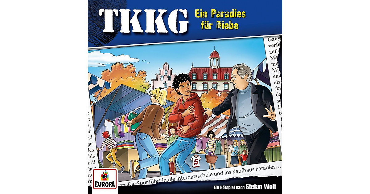CD TKKG 202 - Ein Paradies Diebe Hörbuch Kinder CD TKKG 202 - Ein Paradies Diebe Hörbuch Kinder von Sony