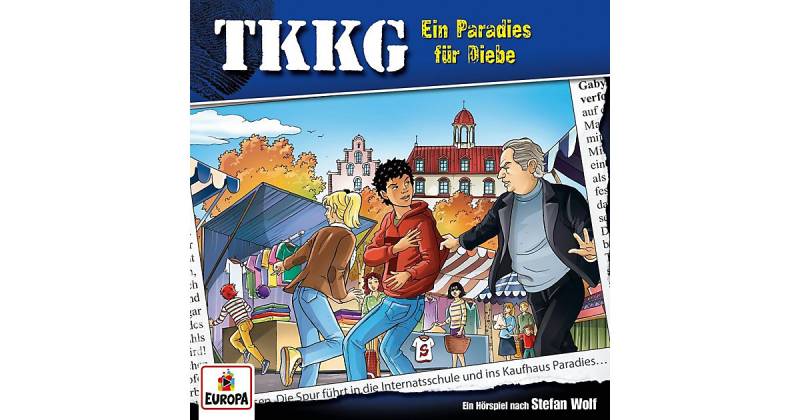 CD TKKG 202 - Ein Paradies Diebe Hörbuch  Kinder von EUROPA