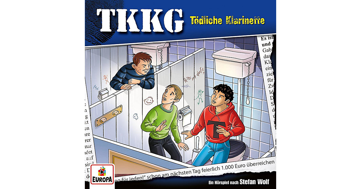 TKKG 217 - Tödliche Klarinette Hörbuch TKKG 217 - Tödliche Klarinette Hörbuch von EUROPA