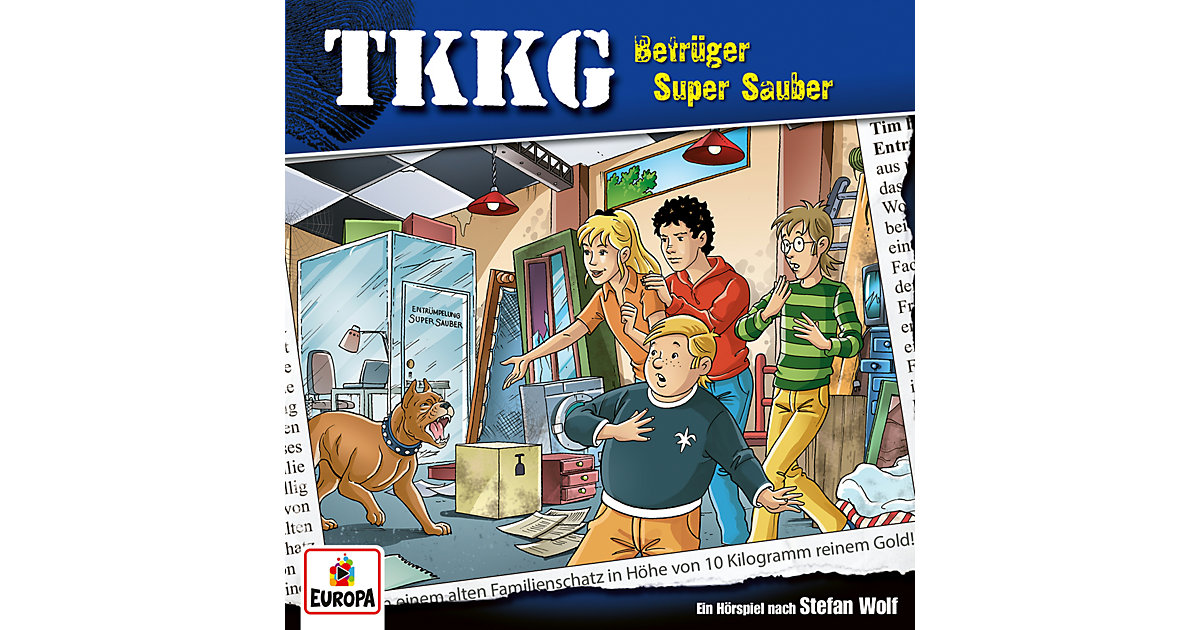 CD TKKG - Folge 223 - Betrüger super Sauber Hörbuch von Sony