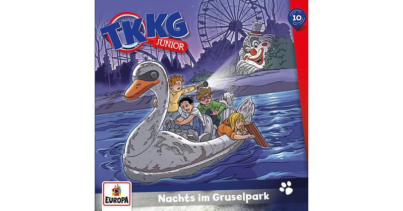 CD TKKG Junior 010 - Nachts im Gruselpark Hörbuch von EUROPA