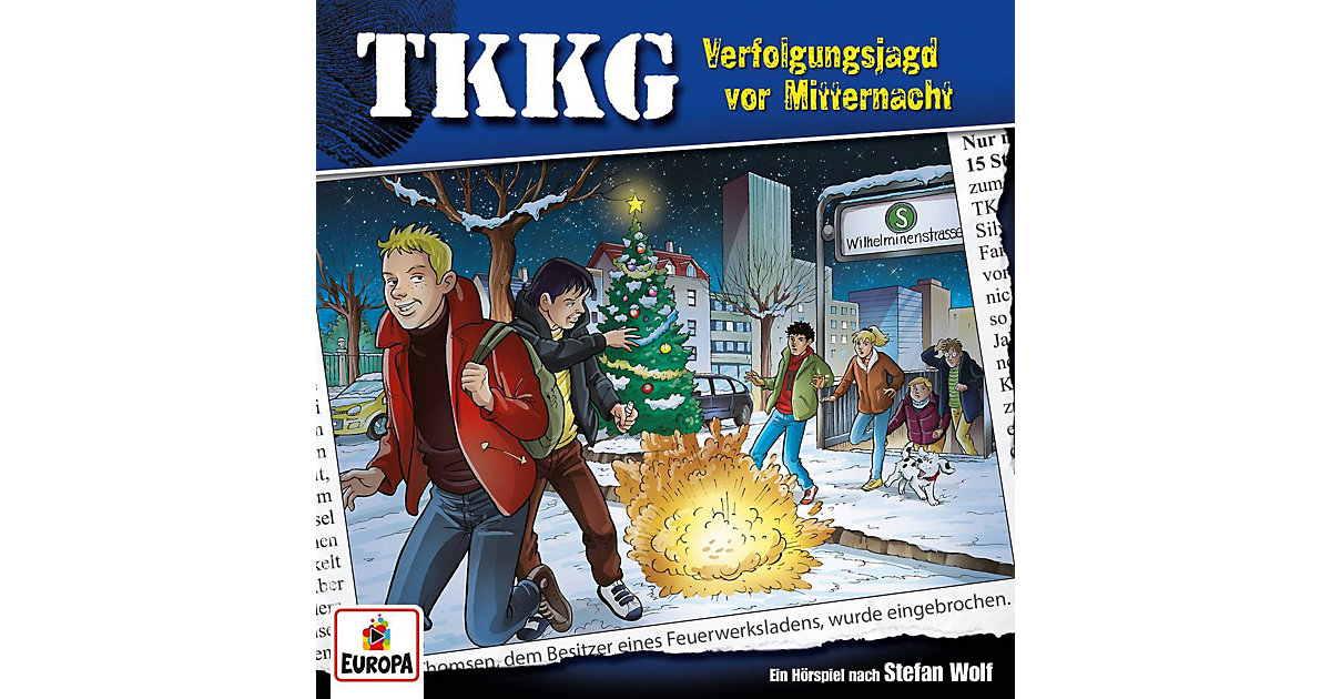 CD Tkkg 199 - Verfolgungsjagd vor Mitternacht Hörbuch von Sony