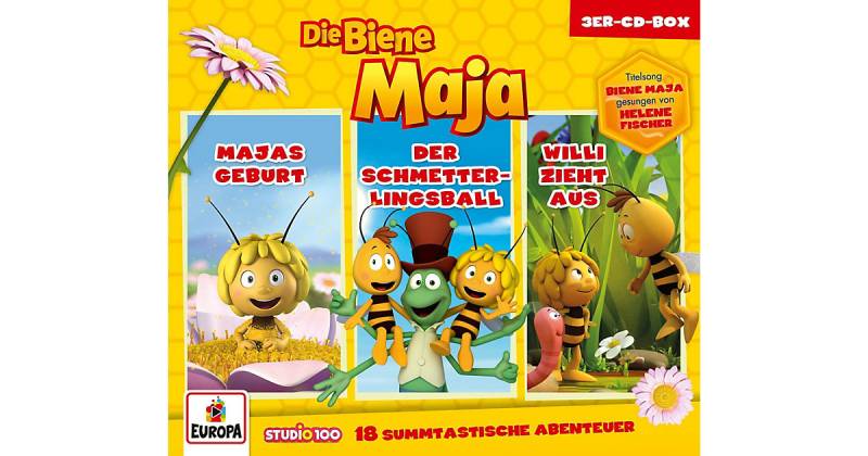 Die Biene Maja - BoxVo 1  (F1-3) Hörbuch von EUROPA