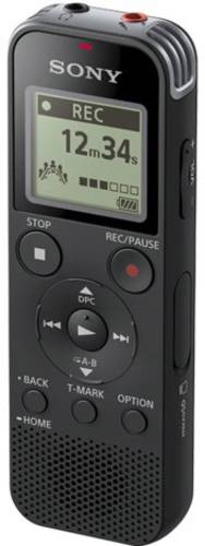 Sony ICD-PX470 Digitales Diktiergerät Aufzeichnungsdauer (max.) 159h Schwarz Geräuschunterdrückung von Sony