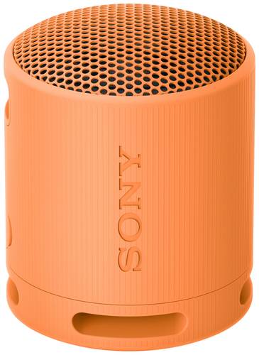 Sony SRSXB100D.CE7 Bluetooth® Lautsprecher Freisprechfunktion, spritzwassergeschützt Orange von Sony