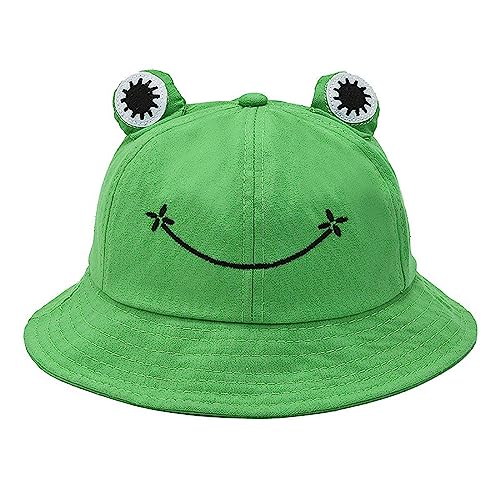Soochat Hut, grüner Frosch-Hut, lustige Froschkappe, groß, Baumwolle, für Urlaub, Party, Verkleidung, Cosplay, Kostüm, Foto-Requisiten, Geschenk von Soochat