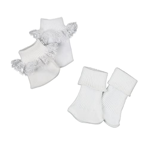 Sophia's - 45,7 cm große Puppe - Knöchelsocken - Weiß, Einheitsgröße von Sophia's