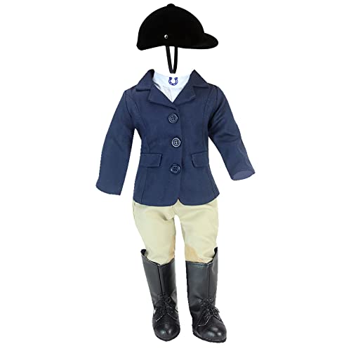Sophias by Teamson Kids Cometer Equestrian Set für 18 "Puppen, Navy von Sophia's