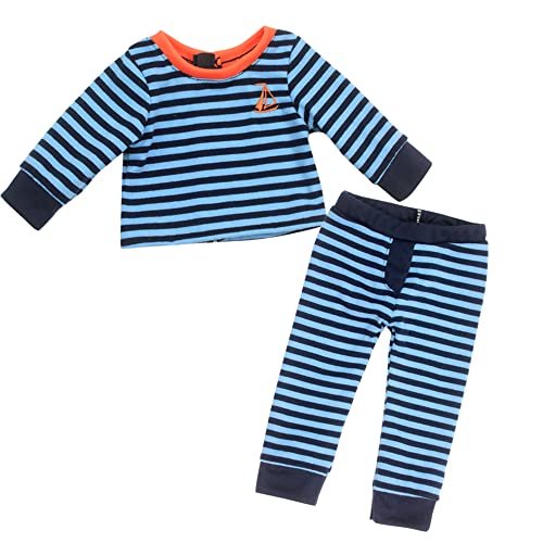 Sophias by Teamson Kids Pyjama -Shirt und Hosen 2 -Stück -Set für 18 "Jungenpuppen von Sophia's