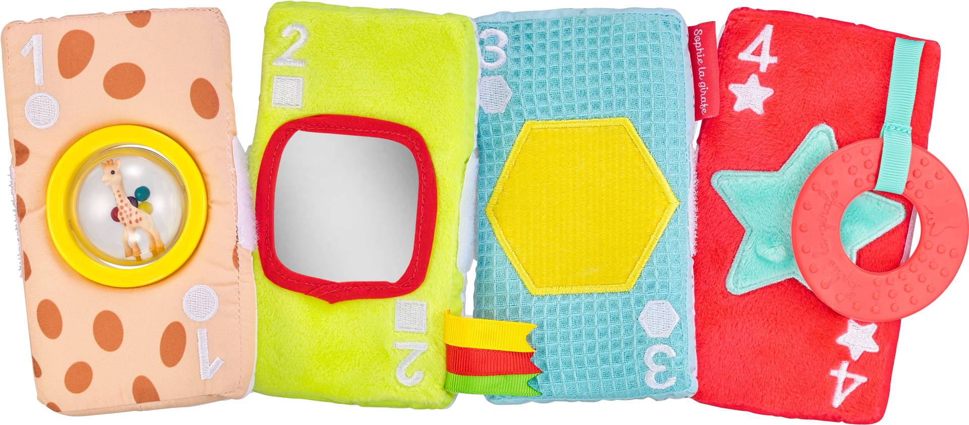 Sophie the Giraffe Sensory Cards Aktivitätsspielzeug, Babyspielzeug von Sophie die Giraffe