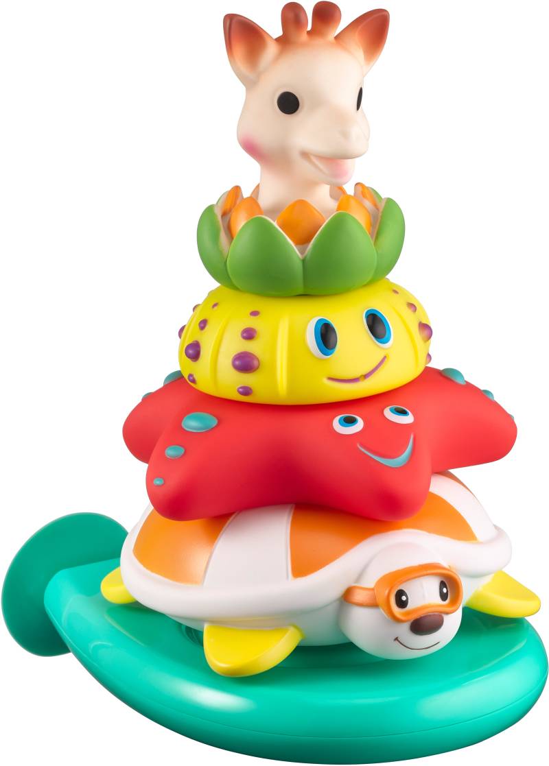 Sophie the Giraffe Splash &  Surf Pyramide Badespielzeug von Sophie die Giraffe