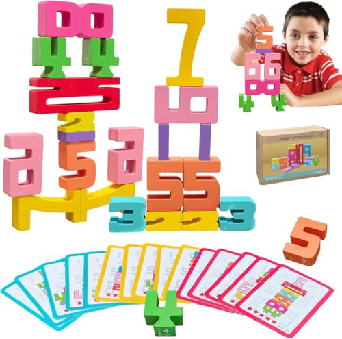 Sophisticate 20 Stück Number Blocks,Holz Zahlenblock Spielzeug Set,Zahlenbausteine zum Stapeln,Bauklötze Holz,Stapelzahlen & Zahlen Bauklötze für frühes Mathe-Lernen Kinder ab 3 Jahren Sophisticate 20 Stück Number Blocks,Holz Zahlenblock Spielzeug Set,Zahlenbausteine zum Stapeln,Bauklötze Holz,Stapelzahlen & Zahlen Bauklötze für frühes Mathe-Lernen Kinder ab 3 Jahren von Sophisticate