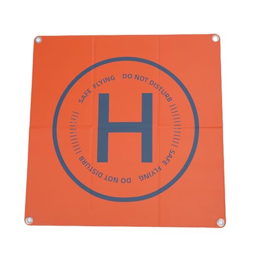 Sorandy 25 -Zoll -Drohnen Landing Pad, Faltbar, Regensicher Universeller Doppelseitiger PU Leder Drohnen Startkissen, Starthubschrauber von Sorandy