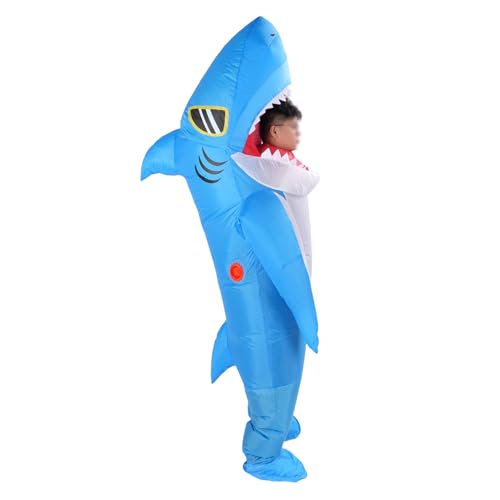 Sorandy Aufblasbares Haifischkostüm, Kostüm, Funny Blow -up Tierkostüm, Geeignet für 150 Bis 190 Cm Höhe Menschen Halloween, Geburtstagsfeier, Cosplay -Party, Show Supply Sorandy Aufblasbares Haifischkostüm, Kostüm, Funny Blow -up Tierkostüm, Geeignet für 150 Bis 190 Cm Höhe Menschen Halloween, Geburtstagsfeier, Cosplay -Party, Show Supply von Sorandy