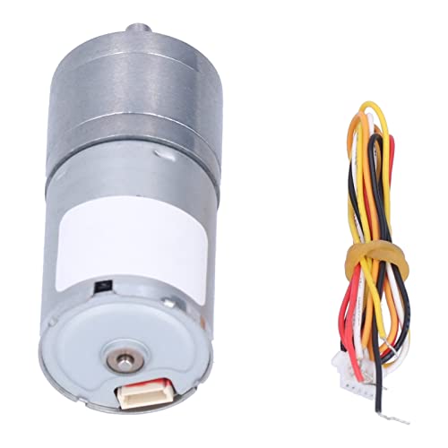 Sorandy DC-Mikromotor, Geschwindigkeitsreduzierung, Getriebe Niedriger Geschwindigkeitsmetalle für Elektronische Sperre, Bürstenloser CW CCW Einstellbarer Geschwindigkeitsreduzierung, Niedrige von Sorandy