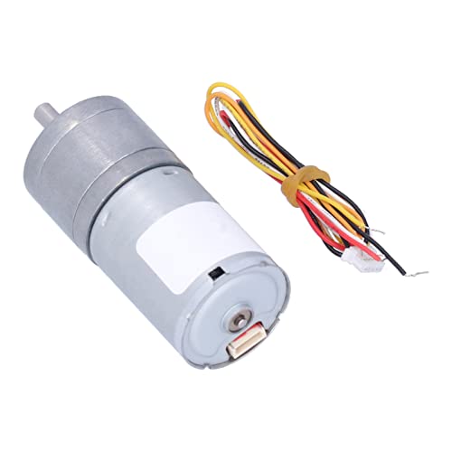 Sorandy DC-Mikromotor, Geschwindigkeitsreduzierung, Getriebe Niedriger Geschwindigkeitsmetalle für Elektronische Sperre, Bürstenloser CW CCW Einstellbarer Geschwindigkeitsreduzierung, Niedrige von Sorandy