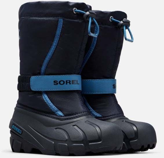 Sorel Children's Flurry Winterstiefel, Collegiate Navy/Atmosphere, 26 von Sorel