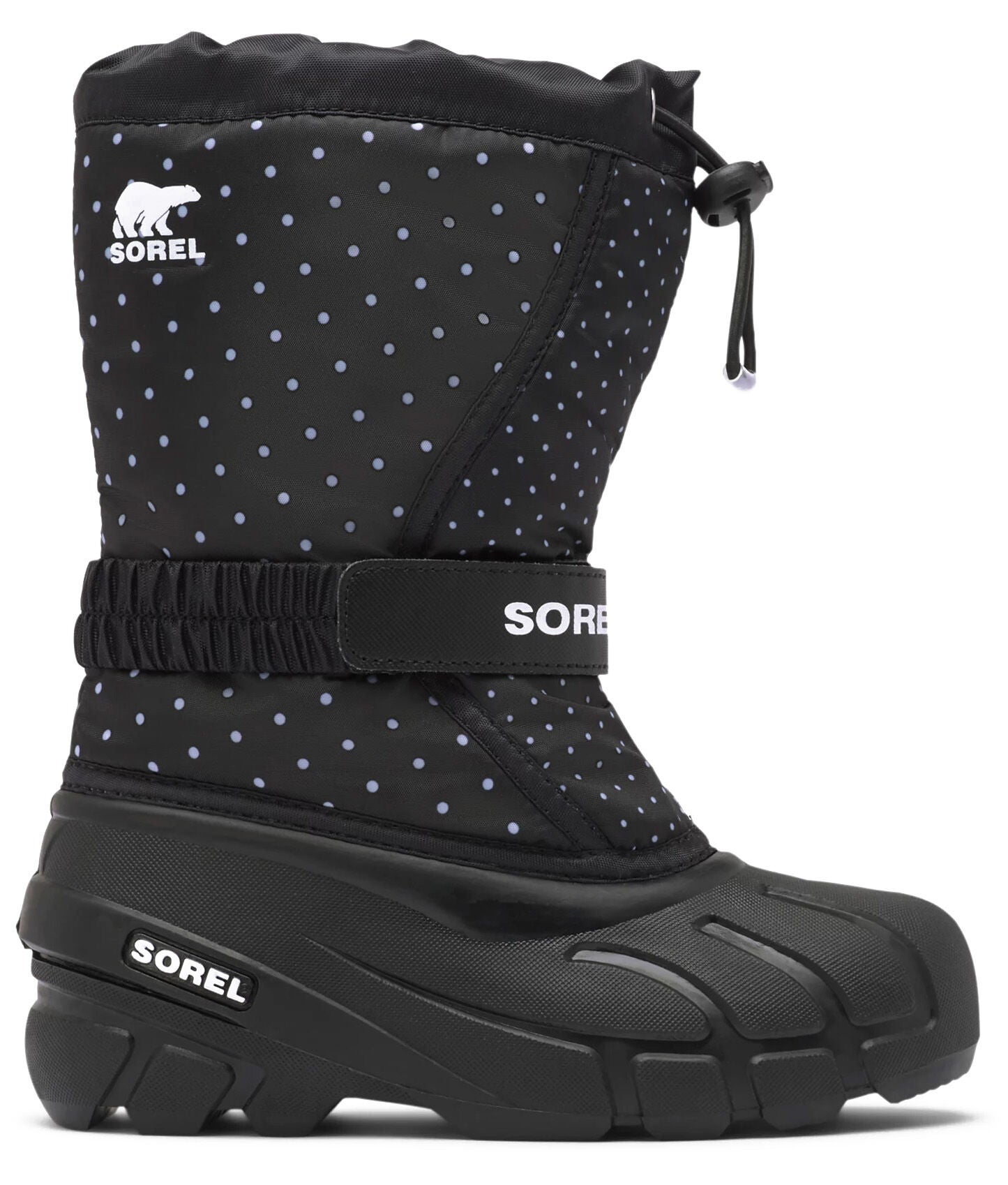 Sorel Childrens Flurry Print Winterstiefel, Black, 26 von Sorel