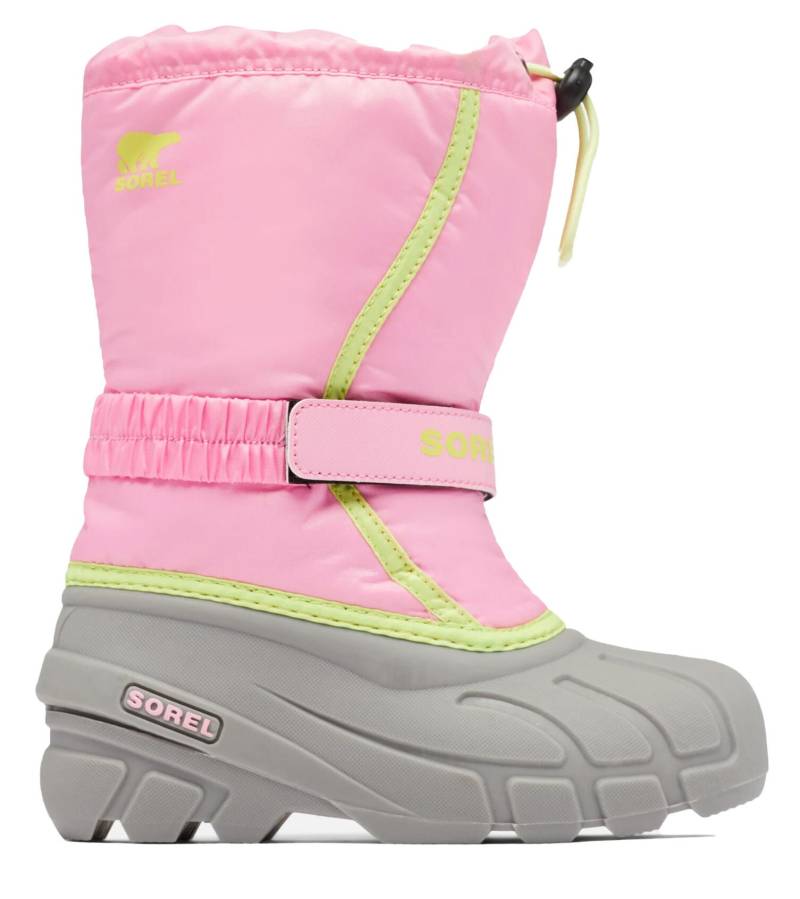 Sorel Childrens Flurry Print Winterstiefel, Pink, 25 von Sorel