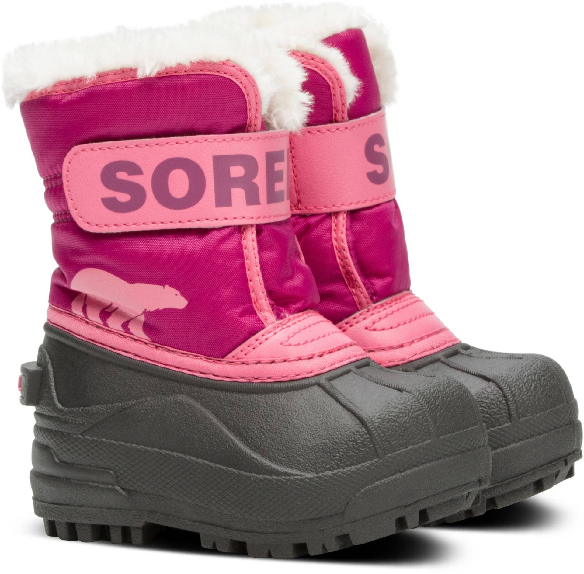 Sorel Toddler Snow Commander Vinterkänga, Tropic Pink/Deep Blush, 21 von Sorel