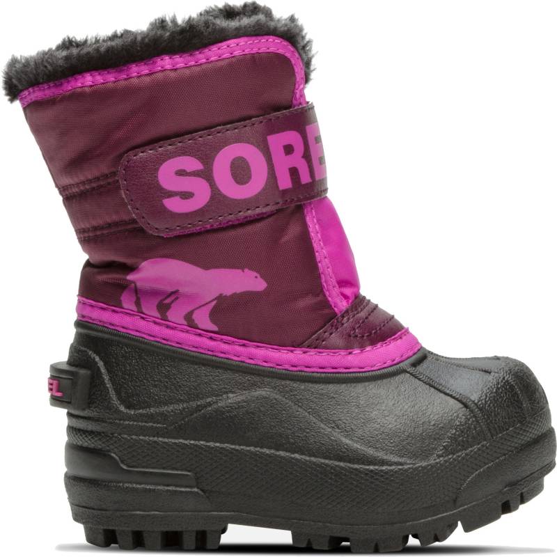 Sorel Toddler Snow Commander Winterstiefel, Purple Dahlia/Groovy Pink, 21 von Sorel