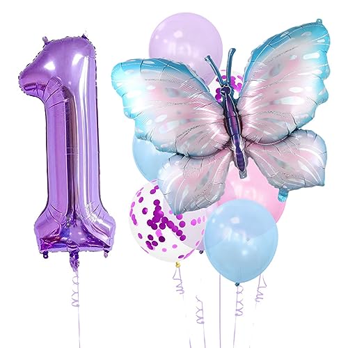 Blauer Schmetterlings Aluminiumfolienballon Für Den Haushalt Ihre Partydekoration Und Geschenkartikel Haushaltsdekoration Party Hintergrunddekorationen von Sorrowso