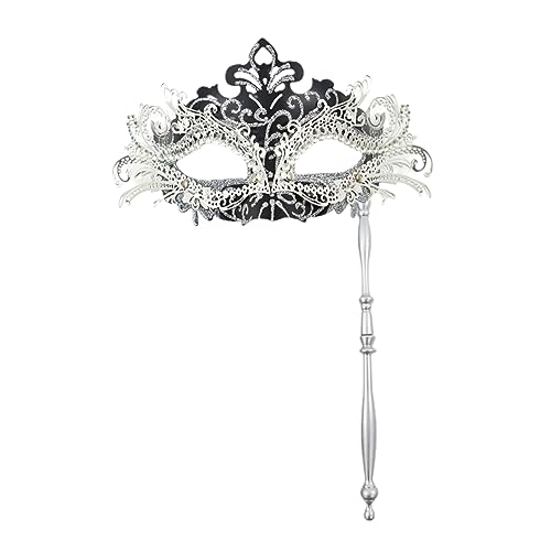 Sorrowso Maskerade Für Damen Party Abschlussball/Hochzeit/Wanddekoration Karneval Maske Kostüm Maskerade Für Paare Frauen Und Männer Mit Federn von Sorrowso