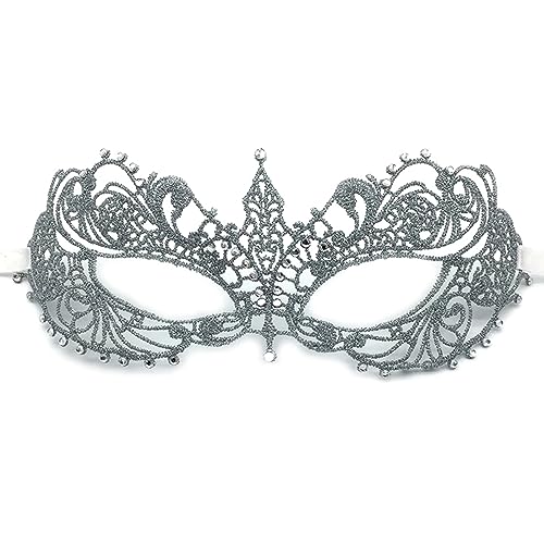 Sorrowso Paar Maskerade Ball Karneval Karneval Prom Theater Cosplay Party Spitze Halloween Kostüm Für Erwachsene Männer Frauen Paare von Sorrowso