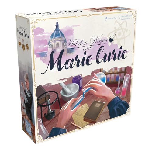 Sorry We are French, Auf den Wegen von Marie Curie, 2-4 Spieler, ab 10+ Jahren, 20-40 Minuten, Deutsch von Sorry We Are French