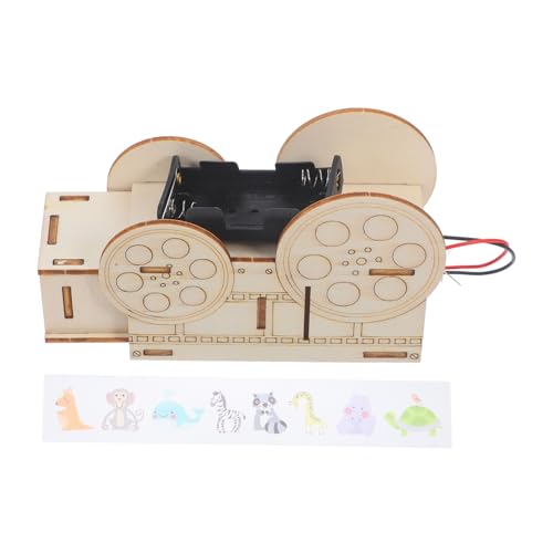 1 Satz DIY Holzprojektor für Kreatives Bastelset Fantasie und Feinmotorik für Interaktive Familienaktivitäten und Kreative Experimente von Sosoport