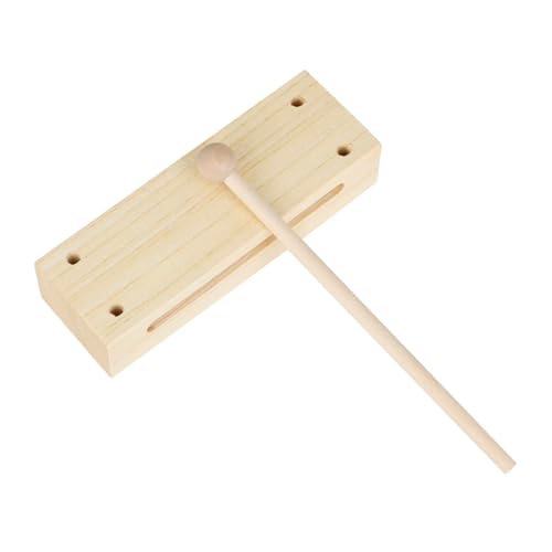1 Satz Doppelton Holz Rhythmusblock mit Schlägel Musikinstrument für Fördert Musikalische Bildung und Sensorische Erfahrungen für Kreative Spielstunden und Theateraufführungen 1 Satz Doppelton Holz Rhythmusblock mit Schlägel Musikinstrument für Fördert Musikalische Bildung und Sensorische Erfahrungen für Kreative Spielstunden und Theateraufführungen von Sosoport