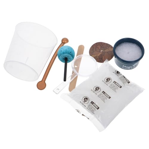 1 Satz Kristallbaum Desktop schmücken DIY Stammspielzeug DIY -Wissenschaftsexperimente Papier von Sosoport