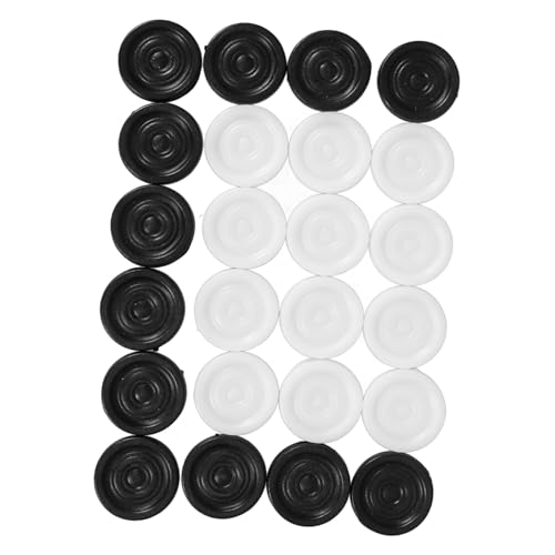 1 Satz Kunststoff Schach und Dame Spielsteine Zubehör Leicht und Tragbar Kompatibel mit Meisten Brettspielen für Schachlerner 1 Satz Kunststoff Schach und Dame Spielsteine Zubehör Leicht und Tragbar Kompatibel mit Meisten Brettspielen für Schachlerner von Sosoport