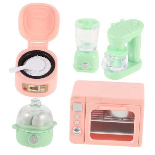 1 Set Miniatur Küchenwerkzeuge Entsafter Küchenzubehör Puppenhaus Küchengeräte Zubehör Für Puppenhaus Rollenspiel Küchengeräte Küchenspielzeug Kunststoff von Sosoport