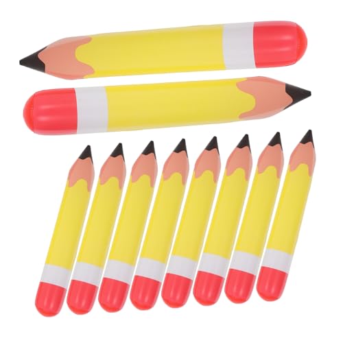 10 Stück Aufblasbare Bleistift Deko für Geburtstagsfeiern Lustige Luftballons Bleistiftform Schul Themen Partyzubehör Kreative und Einzigartige Raumgestaltung 10 Stück Aufblasbare Bleistift Deko für Geburtstagsfeiern Lustige Luftballons Bleistiftform Schul Themen Partyzubehör Kreative und Einzigartige Raumgestaltung von Sosoport