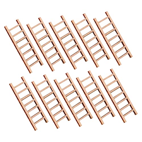Sosoport 10 Stück Mikro Landschaftsdekor Kleiner Holzleiter für Bonsai und Foto Requisiten Charmante Miniatur Dekoration für Feengärten und Wohnaccessoires Sosoport 10 Stück Mikro Landschaftsdekor Kleiner Holzleiter für Bonsai und Foto Requisiten Charmante Miniatur Dekoration für Feengärten und Wohnaccessoires von Sosoport